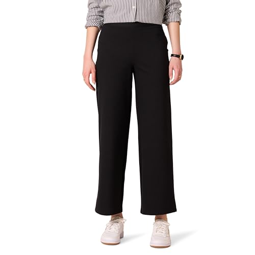 Amazon Essentials Damen Elegante Kurz Geschnittene Schlupfhose Mit Weitem Bein, Schwarz, L Amazon Essentials Damen Elegante Kurz Geschnittene Schlupfhose Mit Weitem Bein, Schwarz, L von Amazon Essentials