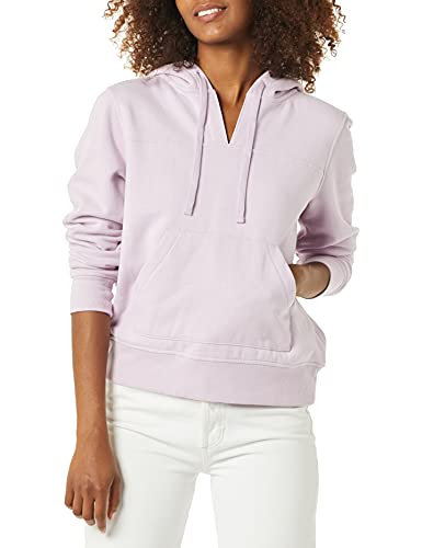 Amazon Essentials Damen Langarm-Kapuzenpullover mit offenem V-Ausschnitt in klassischer Passform, Lila, XXL Amazon Essentials Damen Langarm-Kapuzenpullover mit offenem V-Ausschnitt in klassischer Passform, Lila, XXL von Amazon Essentials