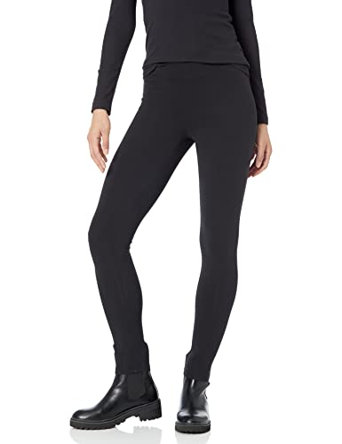 Amazon Essentials Damen Leggings, Schwarz, L Lang von Amazon Essentials