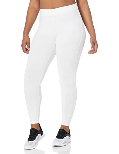 Amazon Essentials Damen Leggings, Weiß, M Kurz von Amazon Essentials