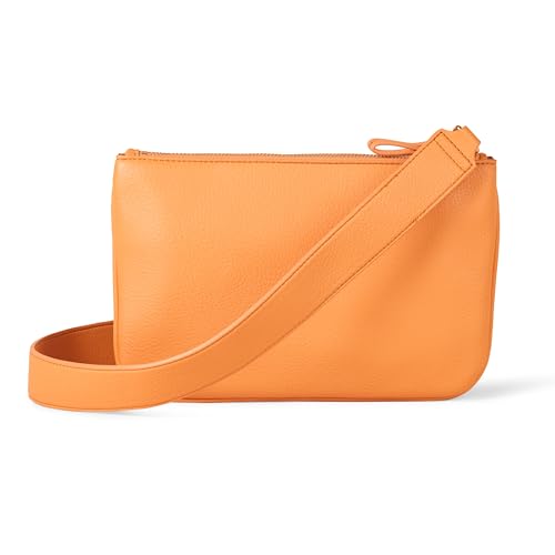 Amazon Essentials Damen Minimale Umhängetasche, Dunkelorange., Einheitsgröße von Amazon Essentials