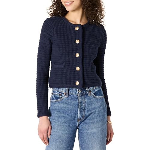 Amazon Essentials Damen Mittelschwerer Strickpullover Mit Normaler Passform, Marineblau, M Amazon Essentials Damen Mittelschwerer Strickpullover Mit Normaler Passform, Marineblau, M von Amazon Essentials