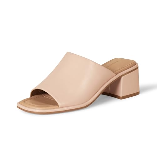 Amazon Essentials Damen Pantolette mit Blockabsatz, Beige, 37 EU Amazon Essentials Damen Pantolette mit Blockabsatz, Beige, 37 EU von Amazon Essentials