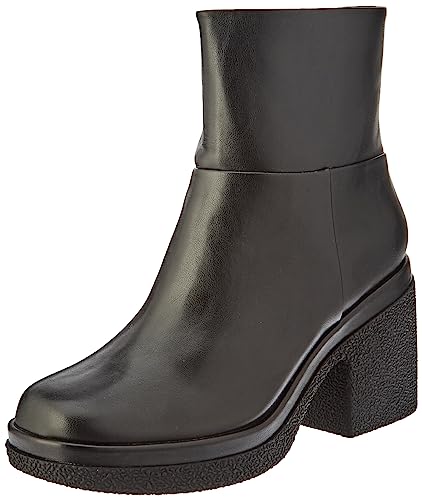 Amazon Essentials Damen Plateau-Stiefelette, Schwarz, 43 EU von Amazon Essentials