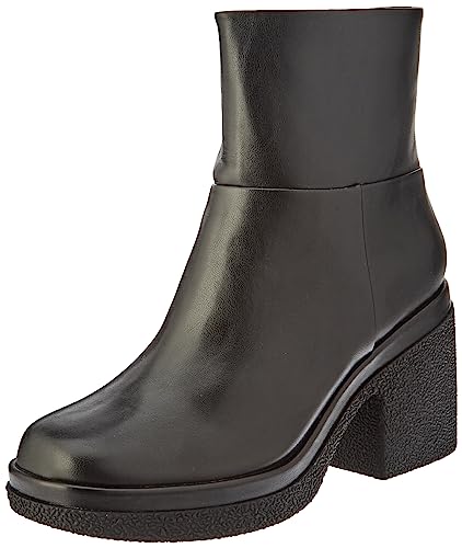 Amazon Essentials Damen Plateau-Stiefelette, Schwarz, 44.5 EU von Amazon Essentials