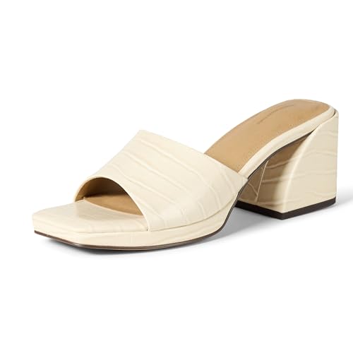 Amazon Essentials Damen Platform Mule Sandals, Cremefarbenes Krokodilimitat, 38.5 EU Amazon Essentials Damen Platform Mule Sandals, Cremefarbenes Krokodilimitat, 38.5 EU von Amazon Essentials