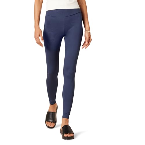Amazon Essentials Damen Ponte-Leggings (in Übergröße erhältlich), Marineblau, XXL Große Größen von Amazon Essentials