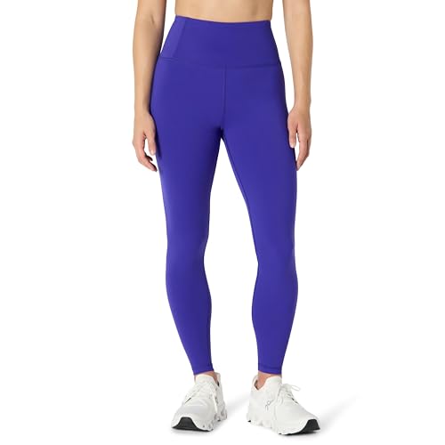Amazon Essentials Damen Total Train Hohe Leibhöhe, Leggings in voller Länge mit 70cm Beininnenlänge, Königsblau, XS von Amazon Essentials