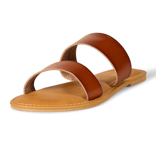 Amazon Essentials Damen Schlupfsandale Mit Zwei Bändern Und Offener Zehenpartie, Bräunen, 39 EU Amazon Essentials Damen Schlupfsandale Mit Zwei Bändern Und Offener Zehenpartie, Bräunen, 39 EU von Amazon Essentials