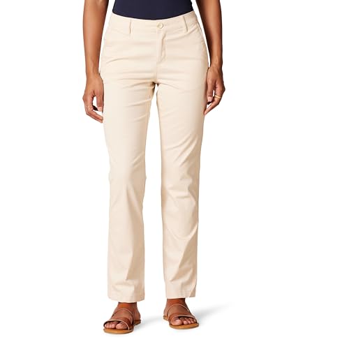 Amazon Essentials Damen Schmal geschnittene Chinohose aus Stretch-Twill mit geradem Bein, Hellbronze, 38 Amazon Essentials Damen Schmal geschnittene Chinohose aus Stretch-Twill mit geradem Bein, Hellbronze, 38 von Amazon Essentials