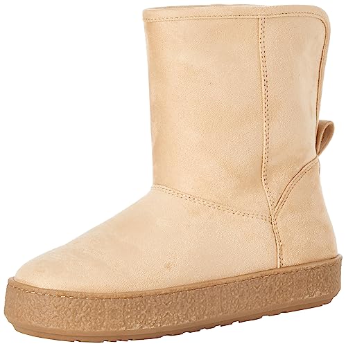 Amazon Essentials Damen Shearling-Mule-Stiefel, Beige Mikro Wildleder, 37 EU Amazon Essentials Damen Shearling-Mule-Stiefel, Beige Mikro Wildleder, 37 EU von Amazon Essentials