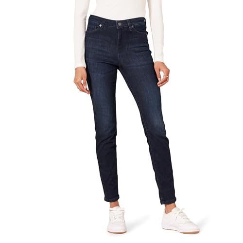 Amazon Essentials Damen Skinny-Jeans, Dunkle Waschung, 40 Lang von Amazon Essentials