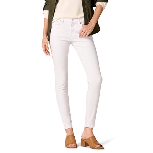 Amazon Essentials Damen Skinny-Jeans, Weiß, 38 Kurz von Amazon Essentials