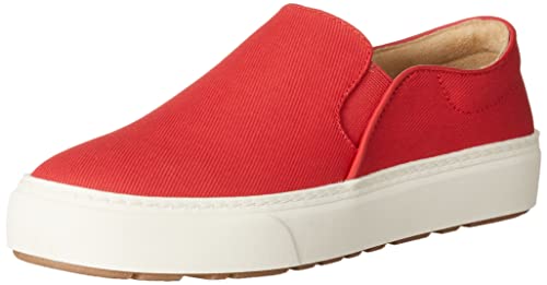 Amazon Essentials Damen Slip-On-Sneaker, Rot, 36.5 EU von Amazon Essentials