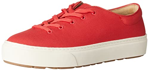 Amazon Essentials Damen Sneaker mit Schnürung, Rot, 36.5 EU von Amazon Essentials