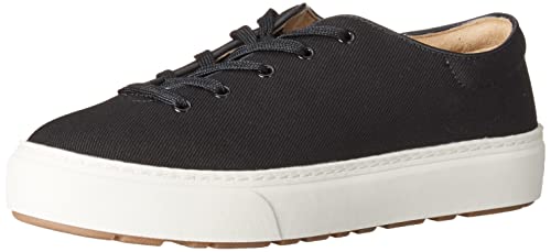 Amazon Essentials Damen Bequeme Sneakers Mit Schnürung, Schwarz, 41.5 EU von Amazon Essentials