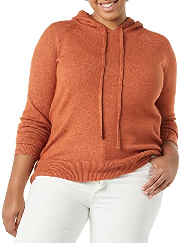 Amazon Essentials Damen Soft-Touch-Kapuzenpullover, Karamell, XS von Amazon Essentials