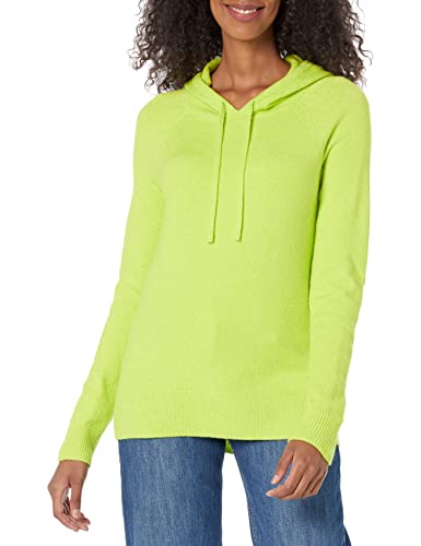 Amazon Essentials Damen Soft-Touch-Kapuzenpullover, Lindgrün, S von Amazon Essentials