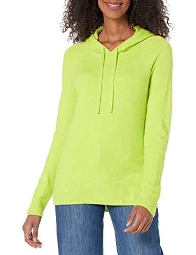Amazon Essentials Damen Soft-Touch-Kapuzenpullover, Lindgrün, XXL von Amazon Essentials