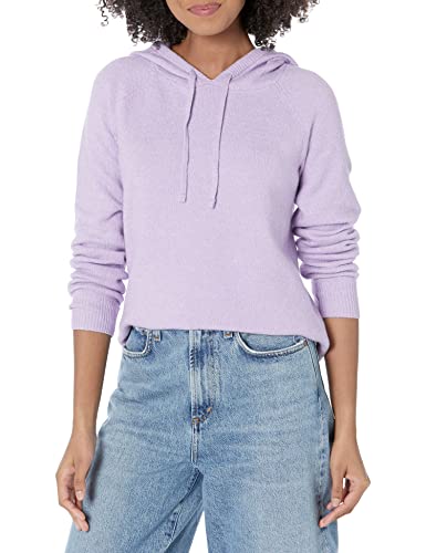 Amazon Essentials Damen Soft-Touch-Kapuzenpullover, Pastelllila, M von Amazon Essentials