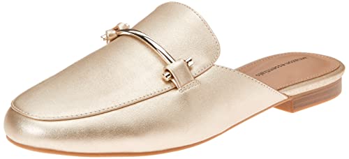 Amazon Essentials Damen Spangenpantolette, Gold, 35 EU von Amazon Essentials