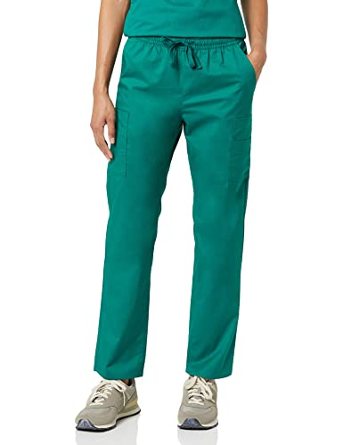 Amazon Essentials Damen Stretch-Hose für Medizinberufe, schnell trocknend (in Übergröße erhältlich), Blaugrün, S von Amazon Essentials