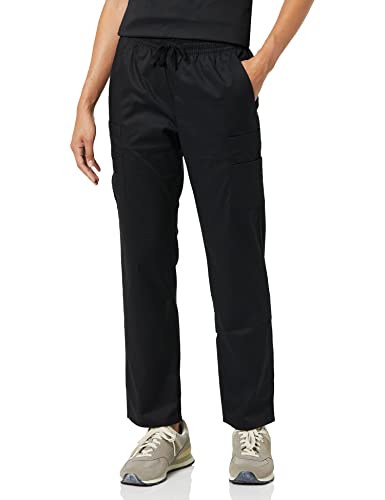 Amazon Essentials Damen Stretch-Hose für Medizinberufe, schnell trocknend (in Übergröße erhältlich), Schwarz, 4XL Große Größen von Amazon Essentials