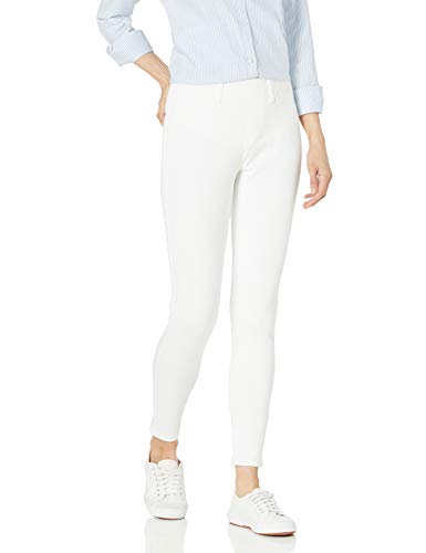 Amazon Essentials Damen Strick-Jeggings Zum Hineinschlüpfen (Erhältlich in Übergröße), Weiß, L von Amazon Essentials