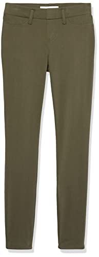 Amazon Essentials Damen Elastische Strickjacke Zum Anziehen (In Übergröße Erhältlich), Dunkles Olivgrün, M von Amazon Essentials