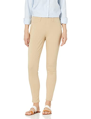 Amazon Essentials Damen Elastische Strickjacke Zum Anziehen (In Übergröße Erhältlich), Khakibraun, XXL von Amazon Essentials