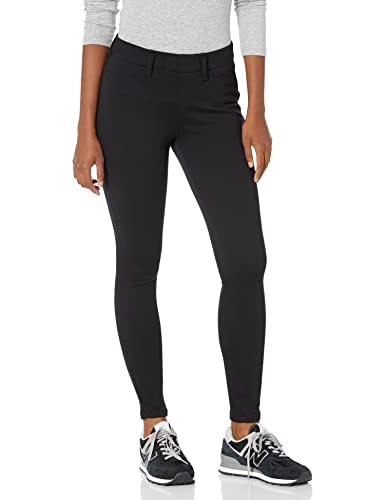 Amazon Essentials Damen Strick-Jeggings zum Hineinschlüpfen (in Übergröße erhältlich), Schwarz, XXL Lang von Amazon Essentials