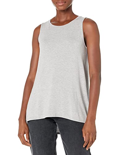 Amazon Essentials Damen Swing, Ärmellos (Erhältlich in Übergröße), Hellgrau Meliert, M von Amazon Essentials