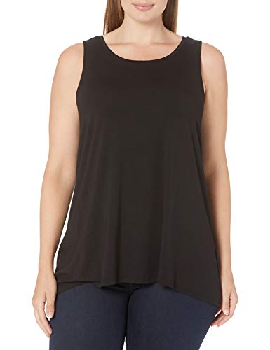 Amazon Essentials Damen Swing, Ärmellos (Erhältlich in Übergröße), Schwarz, XXL von Amazon Essentials