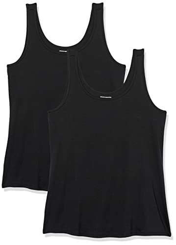 Amazon Essentials Damen Tanktop in Übergröße, 2er-Pack, Schwarz, 3XL Große Größen Amazon Essentials Damen Tanktop in Übergröße, 2er-Pack, Schwarz, 3XL Große Größen von Amazon Essentials