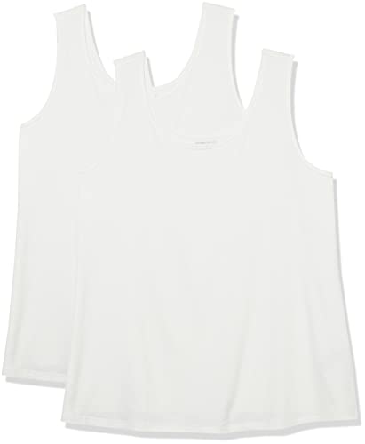 Amazon Essentials Damen Tanktop in Übergröße, 2er-Pack, Weiß, 3XL Große Größen Amazon Essentials Damen Tanktop in Übergröße, 2er-Pack, Weiß, 3XL Große Größen von Amazon Essentials