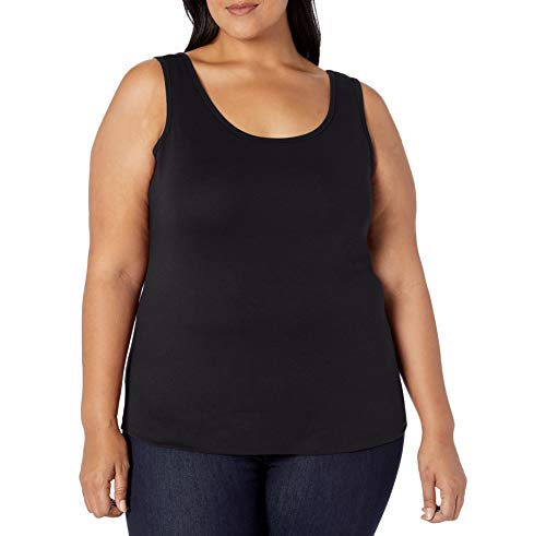 Amazon Essentials Damen Tanktop in Übergröße, Schwarz, XXL Große Größen Amazon Essentials Damen Tanktop in Übergröße, Schwarz, XXL Große Größen von Amazon Essentials