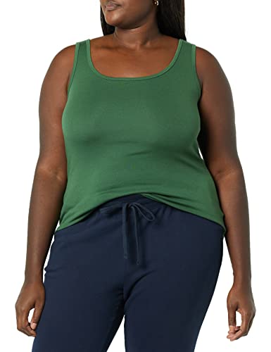 Amazon Essentials Damen Tanktop in Übergröße, Tannengrün, XL Große Größen Amazon Essentials Damen Tanktop in Übergröße, Tannengrün, XL Große Größen von Amazon Essentials