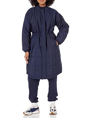 Amazon Essentials Damen Übergroßer Steppmantel (In Übergröße Erhältlich), Marineblau, XL Große Größen von Amazon Essentials