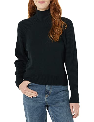 Amazon Essentials Damen Ultraweicher, Oversize-Crop-Kokonpullover (in Übergröße erhältlich) (Früher Daily Ritual), Schwarz, XXL von Amazon Essentials