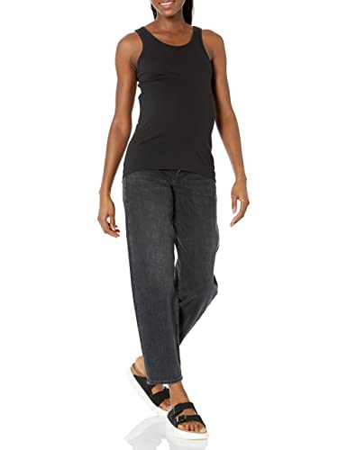 Amazon Essentials Damen Umstands-Tanktop, 2er-Pack, Schwarz, L von Amazon Essentials