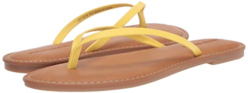 Amazon Essentials Damen Zehensandale, Kräftiges Gelb, 46.5 EU Amazon Essentials Damen Zehensandale, Kräftiges Gelb, 46.5 EU von Amazon Essentials