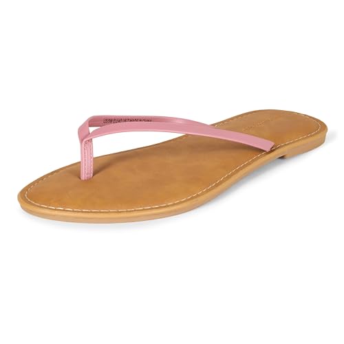 Amazon Essentials Damen Zehensandale, Staubrosé, 38 EU Weit von Amazon Essentials