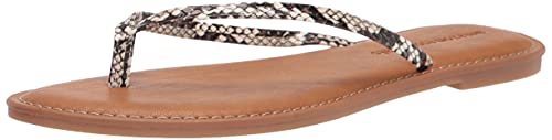 Amazon Essentials Damen Zehensandale, Schwarz Weiß Schlangenaufdruck, 37.5 EU Weit Amazon Essentials Damen Zehensandale, Schwarz Weiß Schlangenaufdruck, 37.5 EU Weit von Amazon Essentials
