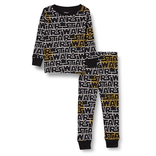 Amazon Essentials Star Wars Jungen Schlafanzug-Schlaf-Sets Flanell, Star Wars Logo - Baby And Kids, 11-12 Jahre von Amazon Essentials