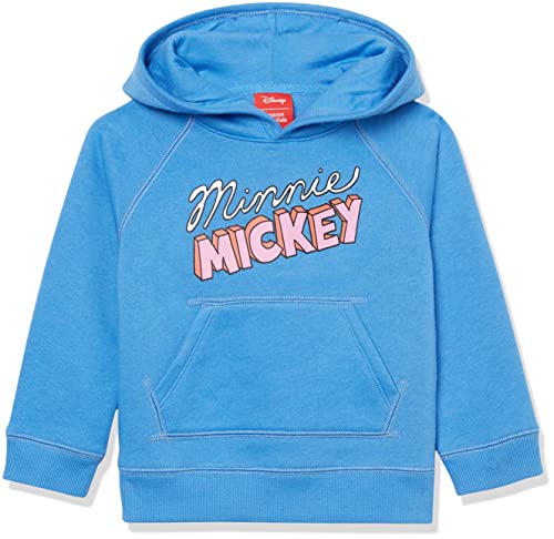 Amazon Essentials Disney | Marvel | Star Wars | Frozen | Princess Mädchen Fleece-Kapuzenpulli, Minnie Mickey, 10 Jahre von Amazon Essentials