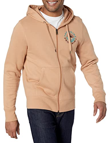 Amazon Essentials Disney | Marvel | Star Wars Herren Fleece-Kapuzenpulli mit durchgehendem Reißverschluss (erhältlich in Big & Tall), Star Wars Tatooine Sun, M von Amazon Essentials