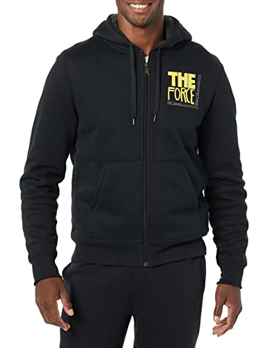 Amazon Essentials Disney | Marvel | Star Wars Herren Kapuzen-Sweatshirt mit Sherpa-Futter und durchgehendem Reißverschluss, Star Wars Force, XXL Amazon Essentials Disney | Marvel | Star Wars Herren Kapuzen-Sweatshirt mit Sherpa-Futter und durchgehendem Reißverschluss, Star Wars Force, XXL von Amazon Essentials