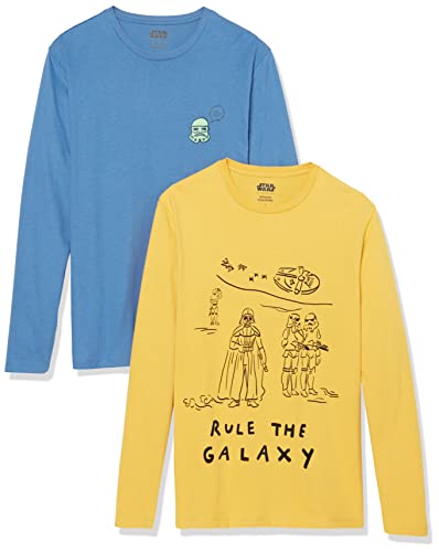 Amazon Essentials Disney | Marvel | Star Wars Herren Langärmelige T-Shirts, 2er-Pack, Star Wars Troopers, XXL Amazon Essentials Disney | Marvel | Star Wars Herren Langärmelige T-Shirts, 2er-Pack, Star Wars Troopers, XXL von Amazon Essentials