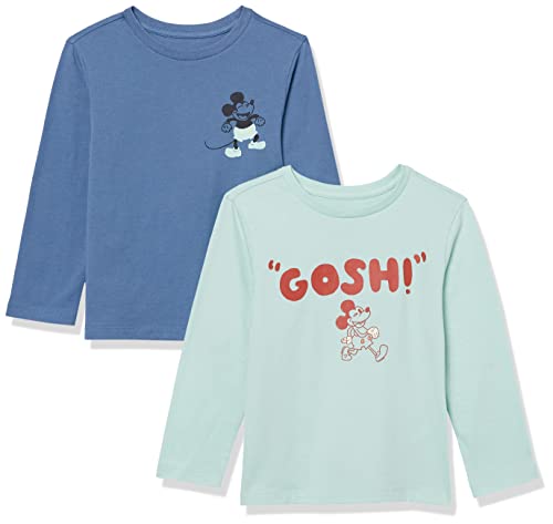 Amazon Essentials Disney | Marvel | Star Wars Jungen Langärmelige T-Shirts, 2er-Pack, Mickey Gosh, 2 Jahre Amazon Essentials Disney | Marvel | Star Wars Jungen Langärmelige T-Shirts, 2er-Pack, Mickey Gosh, 2 Jahre von Amazon Essentials