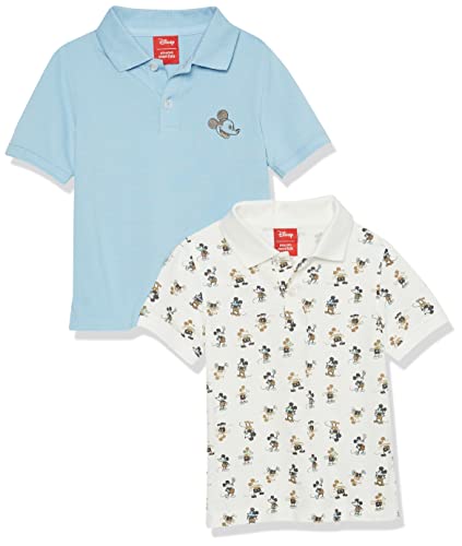 Amazon Essentials Disney | Marvel | Star Wars Jungen Kurzärmlige Piqué-Poloshirts, 2er-Pack, Mickey Peace, 9 Jahre Amazon Essentials Disney | Marvel | Star Wars Jungen Kurzärmlige Piqué-Poloshirts, 2er-Pack, Mickey Peace, 9 Jahre von Amazon Essentials